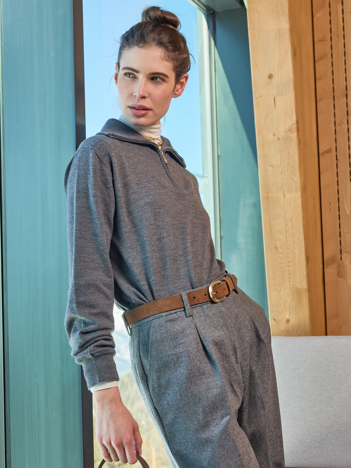 Lorenzo Half-zip Sweater