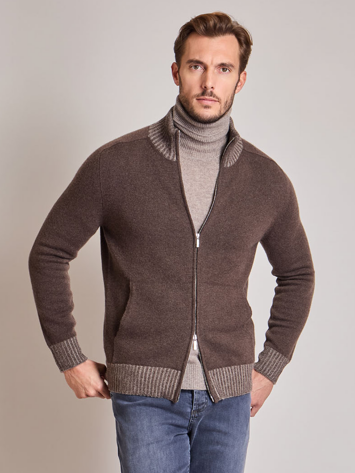 Cardigan Full Zip Vittorio